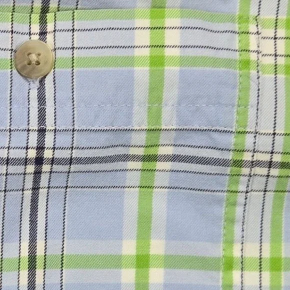 Wrangler George Strait Cowboy Cut Plaid Short Sleeve Button Up Shirt Men's - Picture 3 of 6